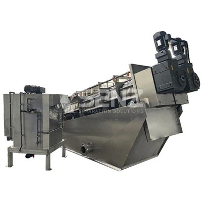 Afvandingspressemaskine